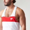 Myprotein Stripe Stringer Vest - XXL - Qırmızı