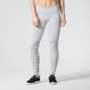 Leggings con Logo - L - Grigio
