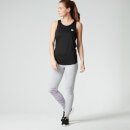 Leggings con Logo - L - Grigio
