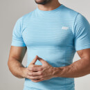 Seamless Short-Sleeve T-Shirt - XXL - Light Blue