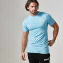 Seamless Short-Sleeve T-Shirt - XXL - Light Blue