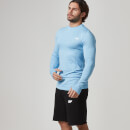 Maglia a Maniche Lunghe Seamless - XXL - Light Blue