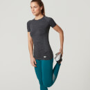 Seamless T-Shirt - L - Zwart