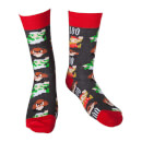 Mario Pixel Art - Crew Socks