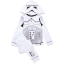 Star Wars Boy's Novelty Hood Pyjamas - White