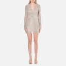 Bec & Bridge Women's Mirror Palace Plunge Dress - Sandstone/Silver