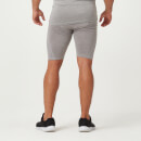 Charge Compression Shorts - S - Grey Marl