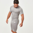 Charge Compression Shorts - S - Grey Marl