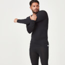 Compression Long Sleeve Top - Black - M - Black