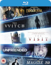 Blu-ray Starter Pack Includes The Witch/Crimson Peak/Maggie/The Visit/Unfriended