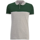 Polo Homme Homme Lorenzo Brave Soul - Gris Clair/Vert
