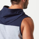 Sudadera con Capucha y Sin Mangas Superlite - XXL - azul marino