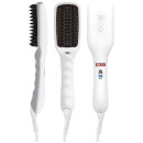 ikoo E-Styler Hair Straightening Brush - Platinum White