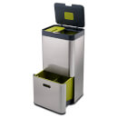 Joseph Joseph Intelligent Waste Totem (60L) - Stainless Steel