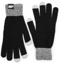 Knitted Gloves – Black