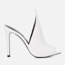 Kendall + Kylie Women's Essie Leather Heeled Sandals - White