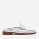 Bass Weejuns Women's Penny Slide Leather Loafers - White