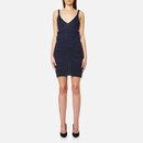 KENZO Women's Ruffle Lurex Knit Dress - Midnight Blue