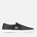 Lacoste Men's Gazon Bl 1 Leather Slip-On Trainers - Black