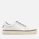 Ted Baker Men's Rouu Leather Cupsole Trainers - White