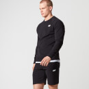Klassischer Pullover mit Rundhalsausschnitt - S - Schwarz