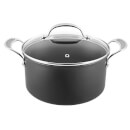 Jamie Oliver by Tefal Hard Anodised Non-Stick Stewpot with Lid - 24cm