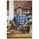 Jamie Oliver by Tefal Hard Anodised Non-Stick Stewpot with Lid - 24cm