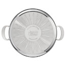 Jamie Oliver by Tefal Stainless Steel Non-Stick Shallow Pan with Lid - 30cm