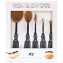 Rio Essential Microfibre Profession Oval Cosmetic Brush Collection