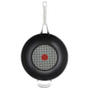 Jamie Oliver by Tefal Stainless Steel Non-Stick 2 Piece Cookware Set (28cm Frying Pan & 30cm Wok)