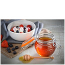 Kilner Clip Top Round Honey Pot with Dipper 0.4L