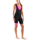 Skins Cycle DNAmic Women's Bib Shorts - Black/Magenta