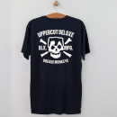 Uppercut Grease Monkey Lives T-Shirt - Navy/White Print