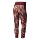 adidas Women's 3/4 Tights - Print/Maroon