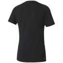 adidas Women's D2M 3 Stripe T-Shirt - Black
