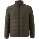 Brave Soul Men's Moritz Padded Jacket - Khaki