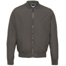Brave Soul Men's Sanjay Bomber Jacket - Khaki