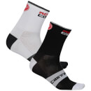 Castelli Rosso Corsa 6 Socks