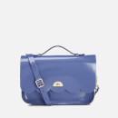 The Cambridge Satchel Company Women's Cloud Bag with Handle - Patent Dusk Blue