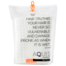 Вафельное полотенце для сушки волос Aquis Hair Towel Waffle Luxe White