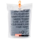 Aquis Hair Turban Waffle Luxe Moody Gray