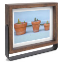 Umbra Axis Photo Display - Aged Walnut (13 x 18cm)