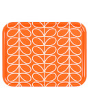 Orla Kiely Linear Stem Large Tray - Persimmon