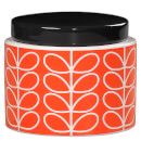 Orla Kiely Small Storage Jar - Persimmon