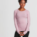 IdealFit Seamless Long Sleeve Top - Pink
