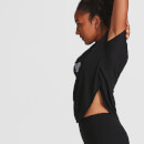IdealFit Core Scoop Hem T-Shirt - Black