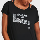 IdealFit Core Scoop Hem T-Shirt - Black
