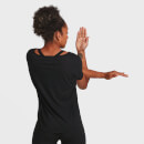 IdealFit Core Scoop Hem T-Shirt - Black