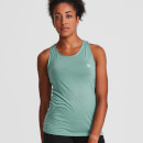 IdealFit Open Back Vest Tank Top - Soft Khaki