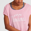 IdealFit Core Scoop Hem T-Shirt - Pink